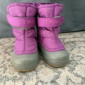 LL Bean Toddler Snow Boots